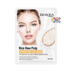 Mascarilla Parche Reafirmante para la Frente con Extracto de Arroz y Colágeno hidrolizado x 6ml