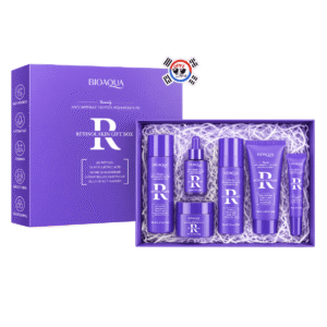 Kit Skin Care Facial Antiedad de Retinol + Ácido Hialurónico