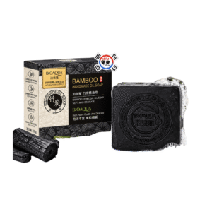 Jabón Artesanal de Carbón de Bambú - Eliminar Impurezas x 1 Und