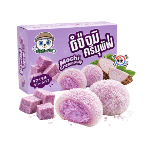 Mochi Cream Puff Sabor Taro x 20 Unid