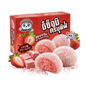 Mochi Cream Puff Sabor Fresa x 20 Unid