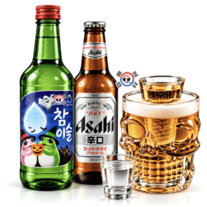 Kit Somaek Horror Night  - (Soju Coreano + Cerveza)