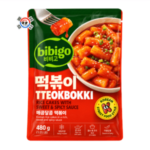 Tteokbokki Coreano en Salsa Dulce y Picante x 480gr